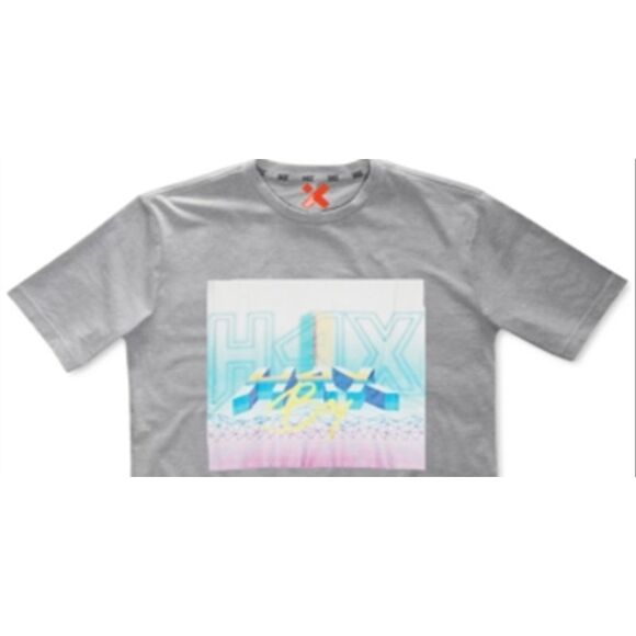 H4X Men's Nari Graphic T-Shirt Gray Size Large - Picture 2 of 3